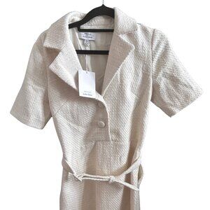 NWT - Gorgeous Tweed Winter Mini Dress with Belt